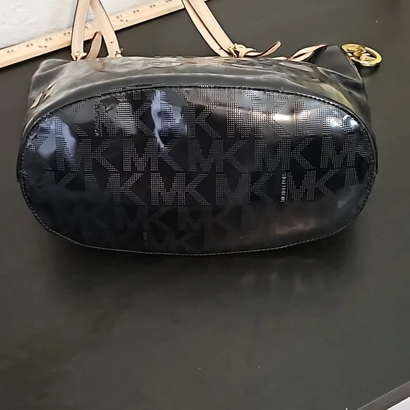 MICHAEL Michael Kors Jet Set Black Patent shoulder bag - Picture 6 of 14